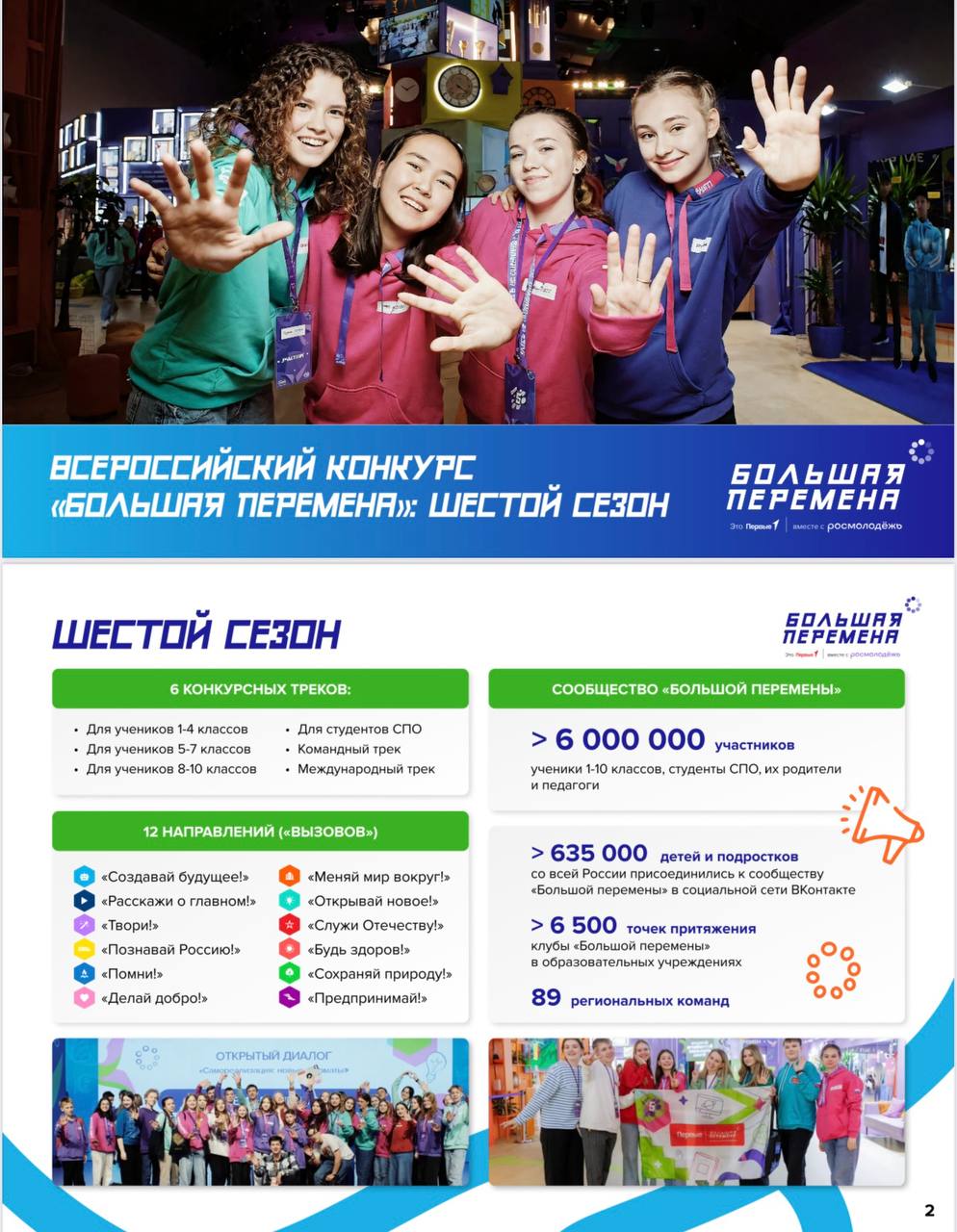 Всероссийский конкурс «Большая перемена».